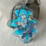 Miku - Vocaloid | SMOL Double-Sided Acrylic Keychain