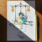 Dusk - Arknights | A4/ A5 Print