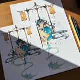 Dusk - Arknights | A4/ A5 Print