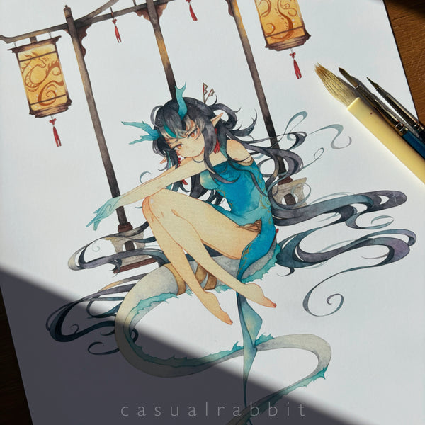 Dusk - Arknights | A4/ A5 Print