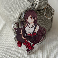 Tifa - Final Fantasy 7 | SMOL Double-Sided Acrylic Keychain