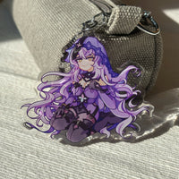 Black Swan - Honkai: Star Rail | Double-Sided Acrylic Keychain