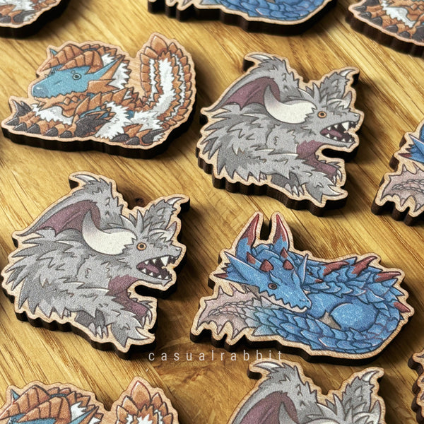 Monster Hunter Pins