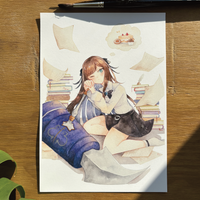 Alina Clover - Guild Receptionist | A4/ A5 Print