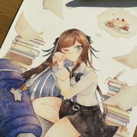 Alina Clover - Guild Receptionist | A4/ A5 Print