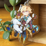 Aventurine - Honkai: Star Rail | Double-Sided Acrylic Keychain