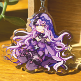 Black Swan - Honkai: Star Rail | Double-Sided Acrylic Keychain