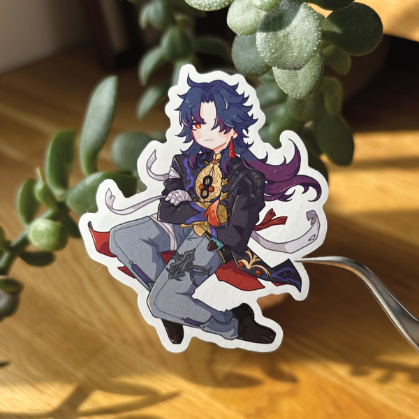 Blade - Honkai: Star Rail | 7cm Glossy Vinyl Sticker