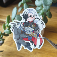 Boothill - Honkai: Star Rail | 7cm Glossy Vinyl Sticker