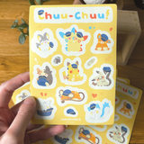 Chu-Chu! | A6 Poke Sticker Sheet