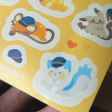 Chu-Chu! | A6 Poke Sticker Sheet