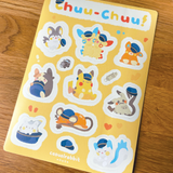 Chu-Chu! | A6 Poke Sticker Sheet