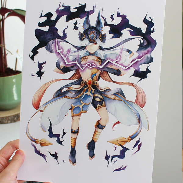 Cyno - Genshin Impact | A4 / A5 Print