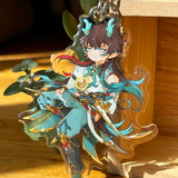 Imbibitor Lunae (Dan Heng) - Honkai: Star Rail | Double-Sided Acrylic Keychain