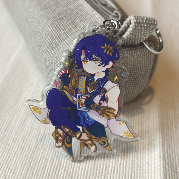 Dr Ratio - Honkai: Star Rail | Double-Sided Acrylic Keychain