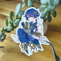 Dr Ratio - Honkai: Star Rail | 7cm Glossy Vinyl Sticker