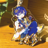 Dr Ratio - Honkai: Star Rail | Double-Sided Acrylic Keychain