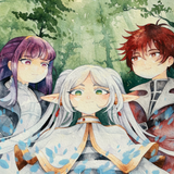 Frieren, Fern, Stark - Frieren: Beyond Journey's End | A4/ A5 Print