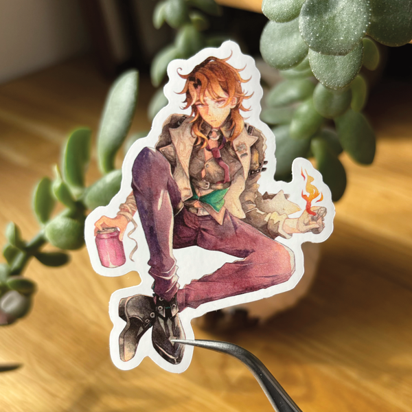 Gallagher - Honkai: Star Rail | 6cm Glossy Vinyl Sticker