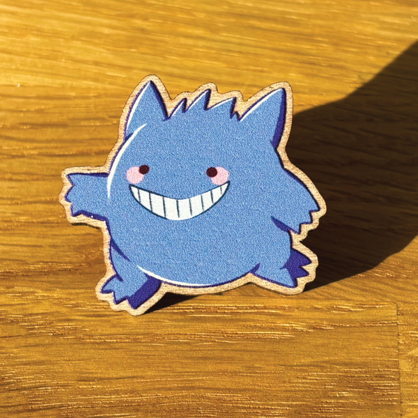 Gengar - Pokemon | Wooden Pin