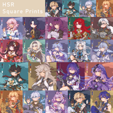 Honkai Star Rail Square Prints