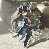 Imbibitor Lunae (Dan Heng) - Honkai: Star Rail | Double-Sided Acrylic Keychain