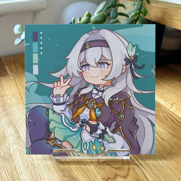 Firefly - Honkai: Star Rail | 14.5cm Square Print