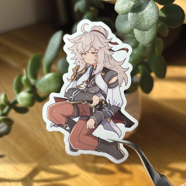 Jing Yuan - Honkai: Star Rail | 7cm Glossy Vinyl Sticker