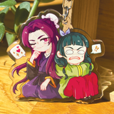Jinshi & Maomao - Apothecary Diaries | Double-Sided Acrylic Keychain
