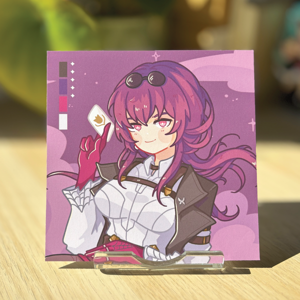 Kafka - Honkai: Star Rail | 14.5cm Square Print