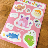 Maple Days | A6 Poke Sticker Sheet