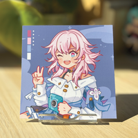 March 7th - Honkai: Star Rail | 14.5cm Square Print