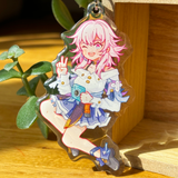 March 7th - Honkai: Star Rail | Double-Sided Acrylic Keychain
