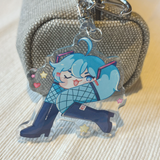 Shiteyanyo - Cursed Tights Miku | Double-Sided Acrylic Keychain