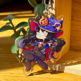 Mona - Genshin Impact | Double-sided Acrylic Keychain
