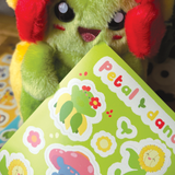 Petal Dance | A6 Poke Sticker Sheet