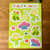 Petal Dance | A6 Glossy Poke Sticker Sheet