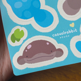 Quaggies | A6 Poke Sticker Sheet