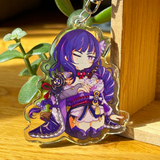 Raiden Shogun - Genshin Impact | Double-sided Acrylic Keychain
