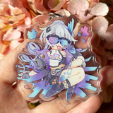 Silver Wolf Lv999 - Honkai: Star Rail | Double-Sided Acrylic Keychain