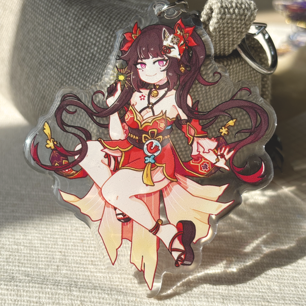 Sparkle - Honkai: Star Rail | Double-Sided Acrylic Keychain