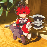 Stark - Frieren: Beyond Journey's End | Double-Sided Acrylic Keychain