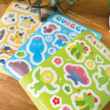 Petal Dance | A6 Poke Sticker Sheet