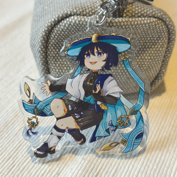 Wanderer - Genshin Impact | Double-Sided Acrylic Keychain