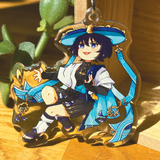 Wanderer - Genshin Impact | Double-Sided Acrylic Keychain