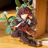 Zhongli - Genshin Impact | Double-sided Acrylic Keychain