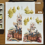 Alina Clover - Guild Receptionist | A4/ A5 Print