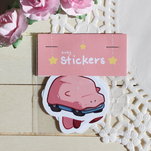 Kirby | Hand-cut Stickers