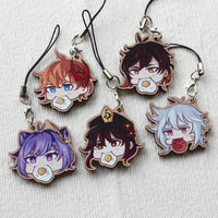 Eggy Charms - Genshin Impact | Wooden Charms