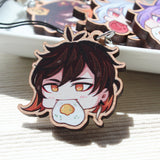 Eggy Charms - Genshin Impact | Wooden Charms